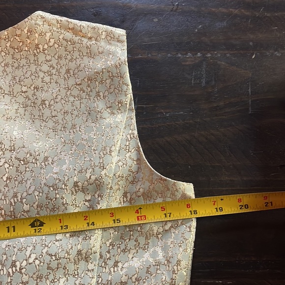 Gold/Light Green Dress - Picture 9 of 10